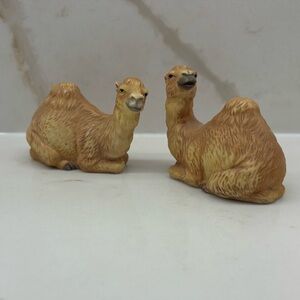 Vintage Franklin Mint Camels Noah’s Ark Two by Two Salt & Pepper Shakers Rare